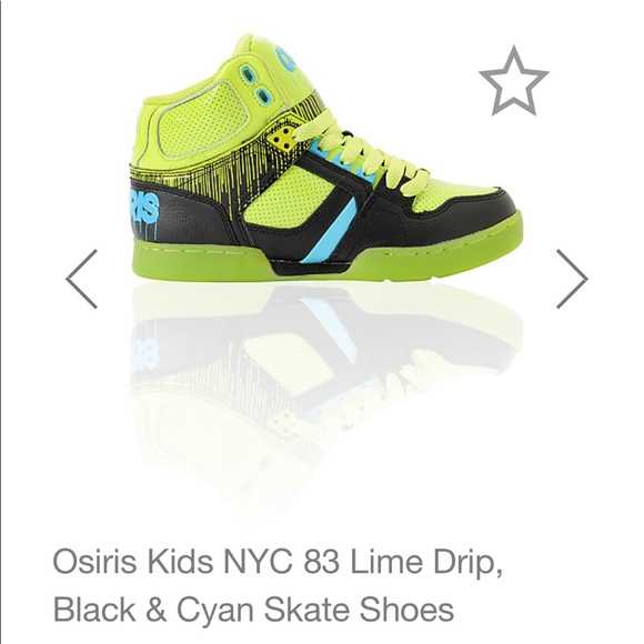 lime green skate shoes